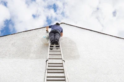 Peinture extérieure à Entrains-sur-Nohain — façades et ravalement